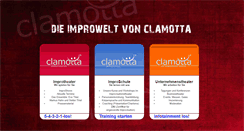 Desktop Screenshot of clamotta.de